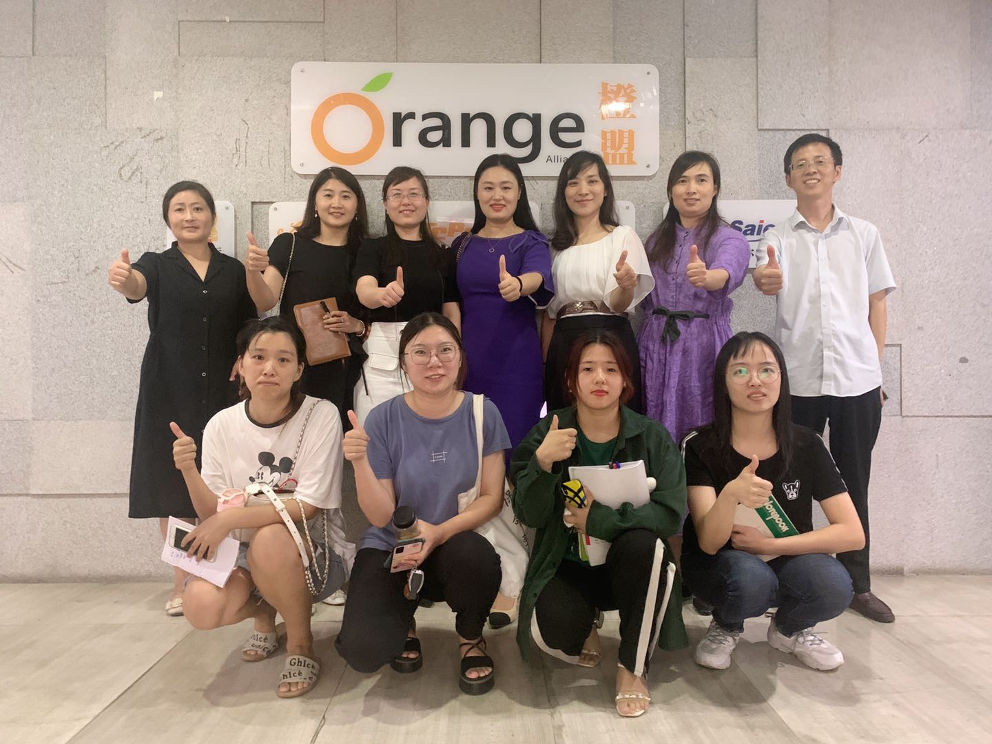 羅曉琴老師走訪常州達蒙砂輪檢查落地效果