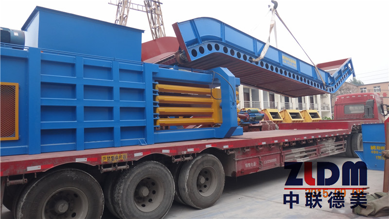 DM180型廢紙打包機發(fā)貨佳木斯