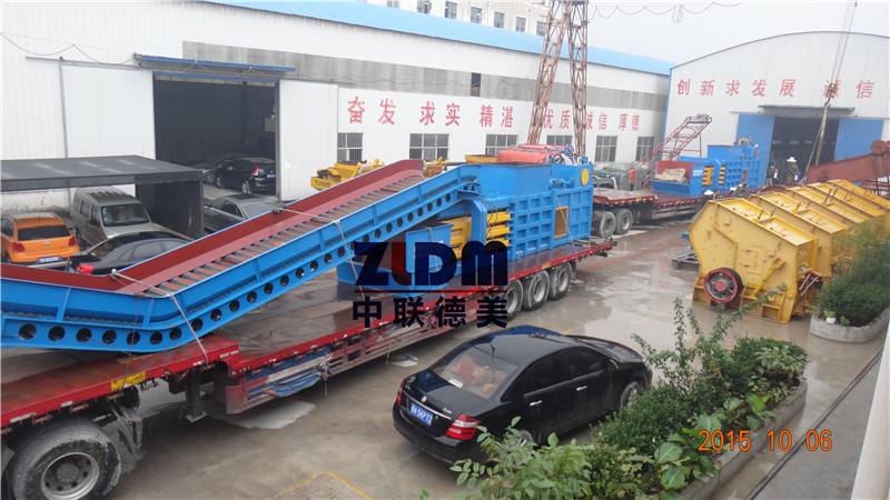 兩臺DM160型打包機發(fā)貨江西