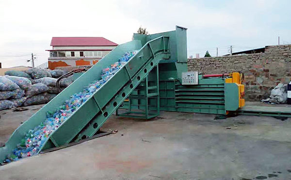 全自動廢紙打包機處理